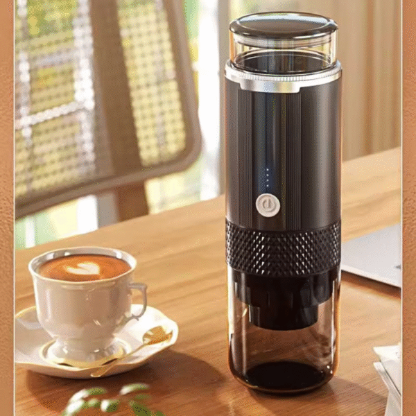 Portable Coffee Maker Capsules Rechargeable Handheld for Travel